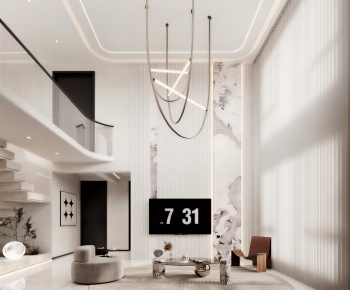 Modern A Living Room-ID:428112989
