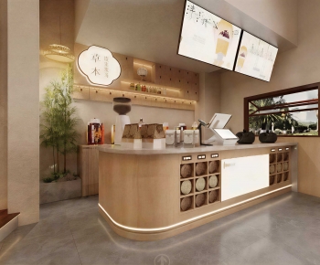 New Chinese Style Milk Tea Shop-ID:939965019