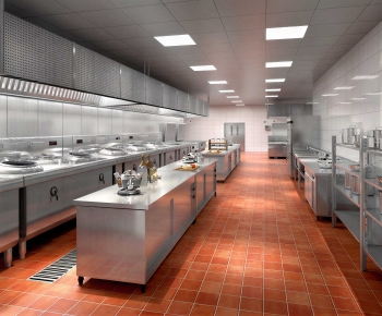 Modern Central Kitchen-ID:233043913