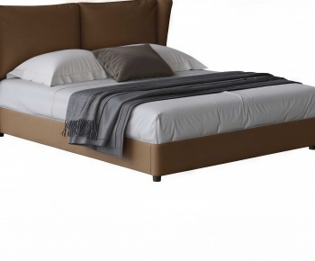 Modern Double Bed-ID:689918047