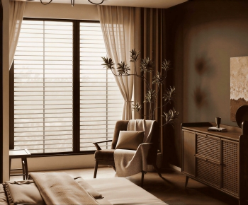 Wabi-sabi Style A Living Room-ID:621263986