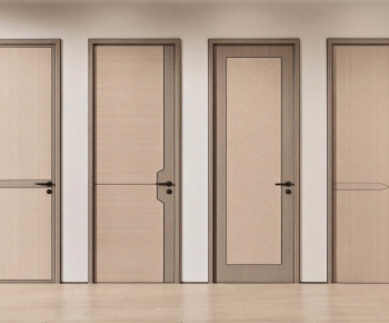 New Chinese Style Single Door-ID:621078016