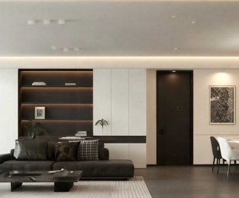 Modern A Living Room-ID:849128966
