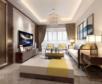 Modern A Living Room-ID:516247035