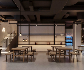 Industrial Style Restaurant-ID:785063983