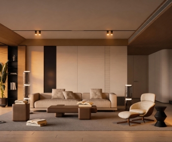Modern A Living Room-ID:106771027