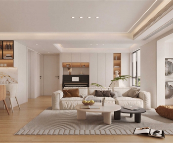 Modern A Living Room-ID:474592921