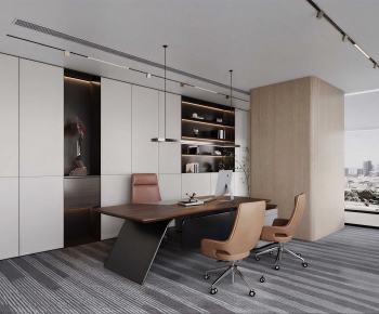 Modern Manager's Office-ID:732729913