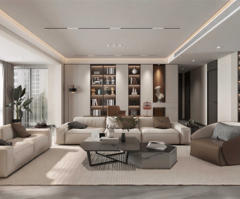 Modern A Living Room-ID:505019906