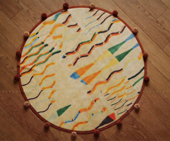 Modern Circular Carpet-ID:781294116