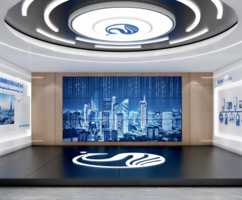 Modern Exhibition Hall-ID:142534972
