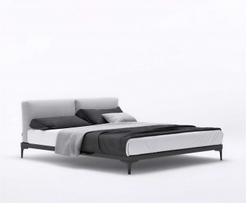 Modern Double Bed-ID:759121899