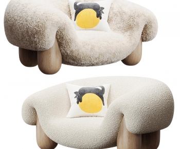 Modern Single Sofa-ID:340905902