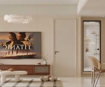 Modern A Living Room-ID:878639283