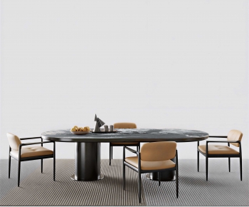 Modern Dining Table And Chairs-ID:742445954