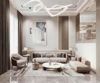 Modern A Living Room-ID:732914927