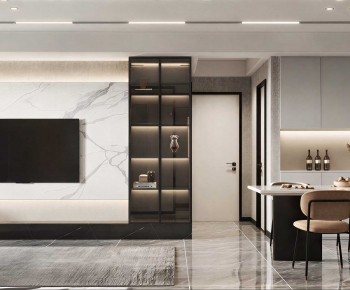Modern A Living Room-ID:332668079