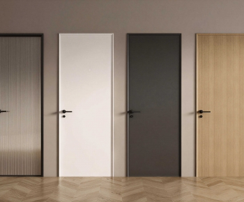 Modern Single Door-ID:604477882
