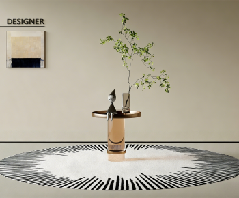 Modern Circular Carpet-ID:985870478