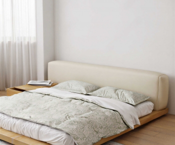 Modern Double Bed-ID:902575027
