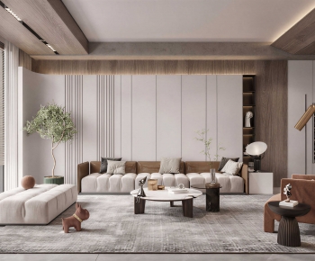 Modern A Living Room-ID:553416973