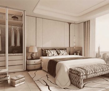 Modern Bedroom-ID:391644002