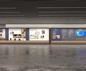 Modern Exhibition Hall-ID:987689973