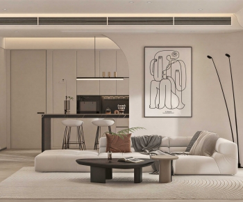 Modern A Living Room-ID:635026935