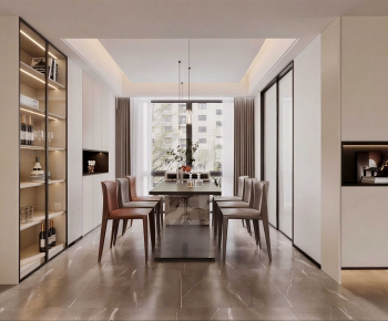 Modern Dining Room-ID:691718107