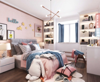 Modern Girl's Room Daughter's Room-ID:550422918