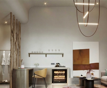 Modern A Living Room-ID:658921008