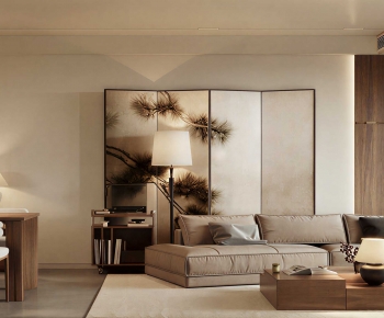 Modern A Living Room-ID:394771185