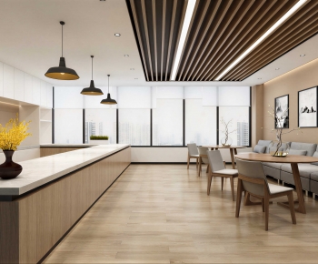 Modern Office Tea Room-ID:446079023