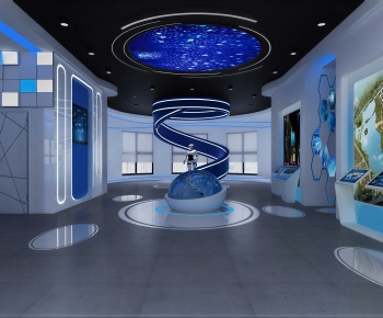 Modern Exhibition Hall-ID:815395121