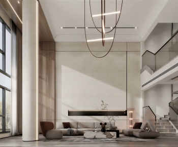 Modern A Living Room-ID:105264907