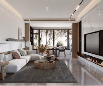 Modern A Living Room-ID:245265966