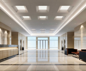 Modern Office Reception Desk-ID:634251126