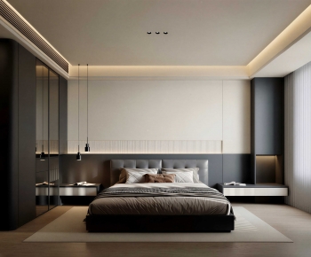 Modern Bedroom-ID:668695933