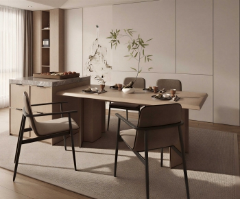 Modern Dining Table And Chairs-ID:543646106