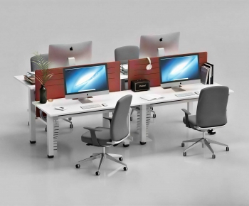 Modern Office Desk And Chair-ID:833256969