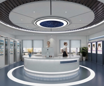 Modern Exhibition Hall-ID:238214022