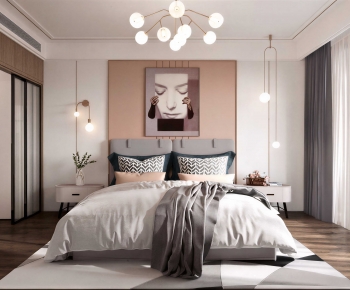 Nordic Style Bedroom-ID:155563127