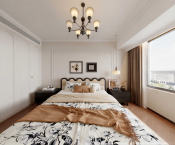 French Style Bedroom-ID:106995113
