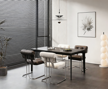 Modern Dining Table And Chairs-ID:452579022