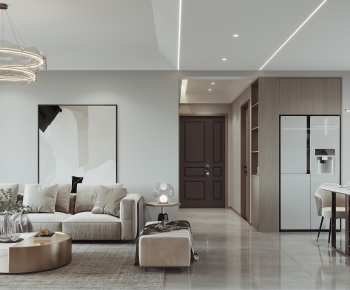 Modern A Living Room-ID:819024098