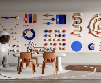 Nordic Style Children's Table/chair-ID:998568066
