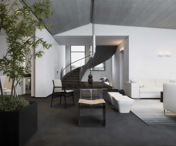 Modern A Living Room-ID:429420578