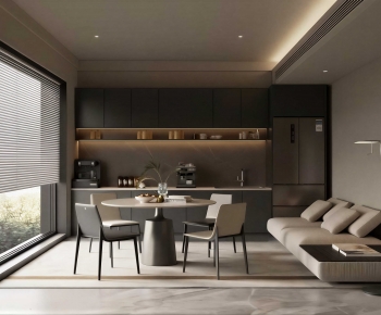 Modern Dining Room-ID:595195069
