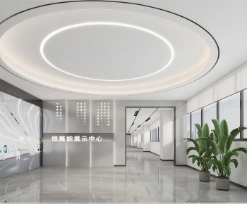 Modern Office Reception Desk-ID:787988907