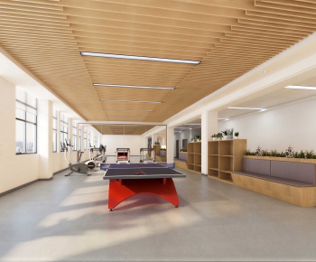 Modern Staff Recreation Room-ID:765764006